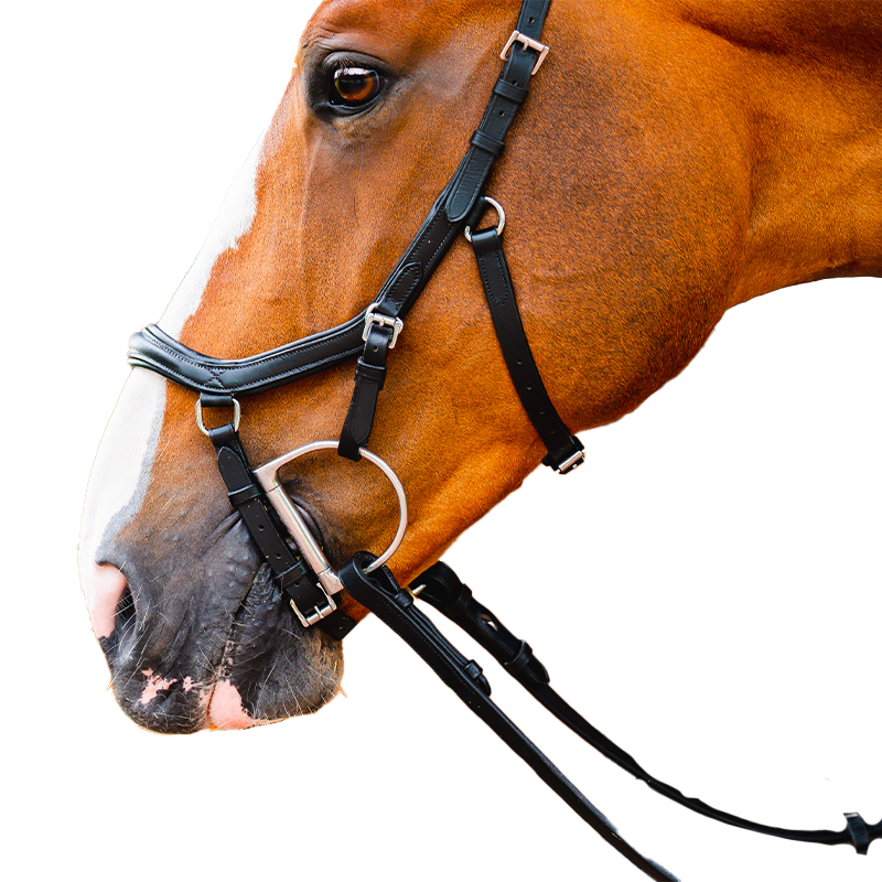 Horseware - Rambo Micklem 2 Diamante Competition hoofdstel zwart | - Ohlala