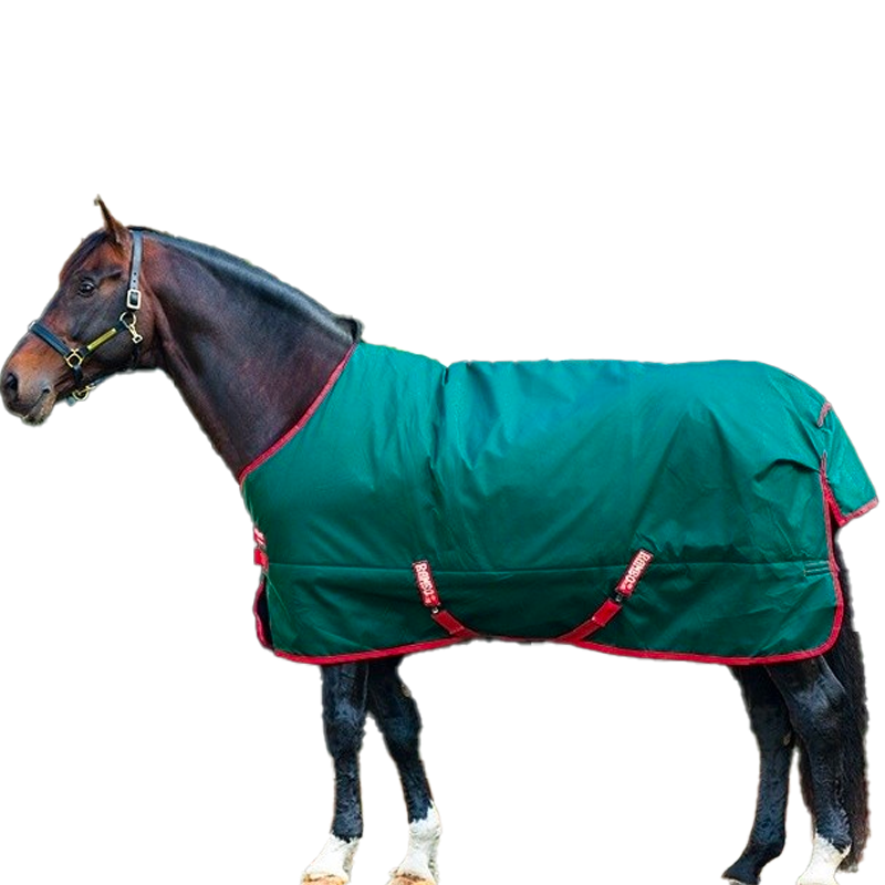 Horseware - Rambo Original turnout rug green/ red 0g | - Ohlala