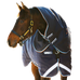 Horseware - Copricollo per coperta Rambo Duo blu marino/ celeste/ marrone 100g | - Ohlala