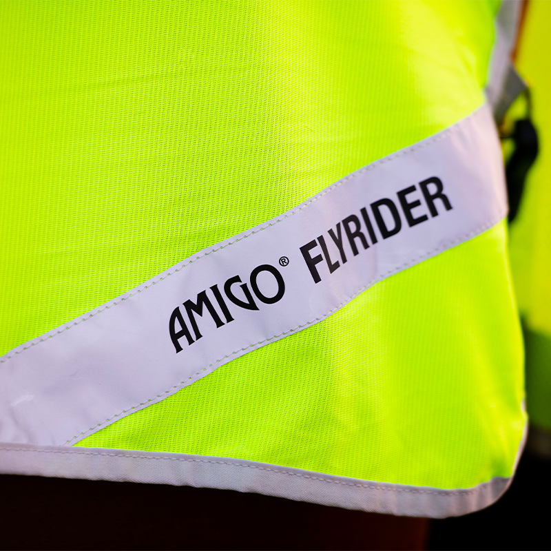 Horseware - Fluorescencyjna derka na zad przeciw owadom Amigo Flyrider | - Ohlala