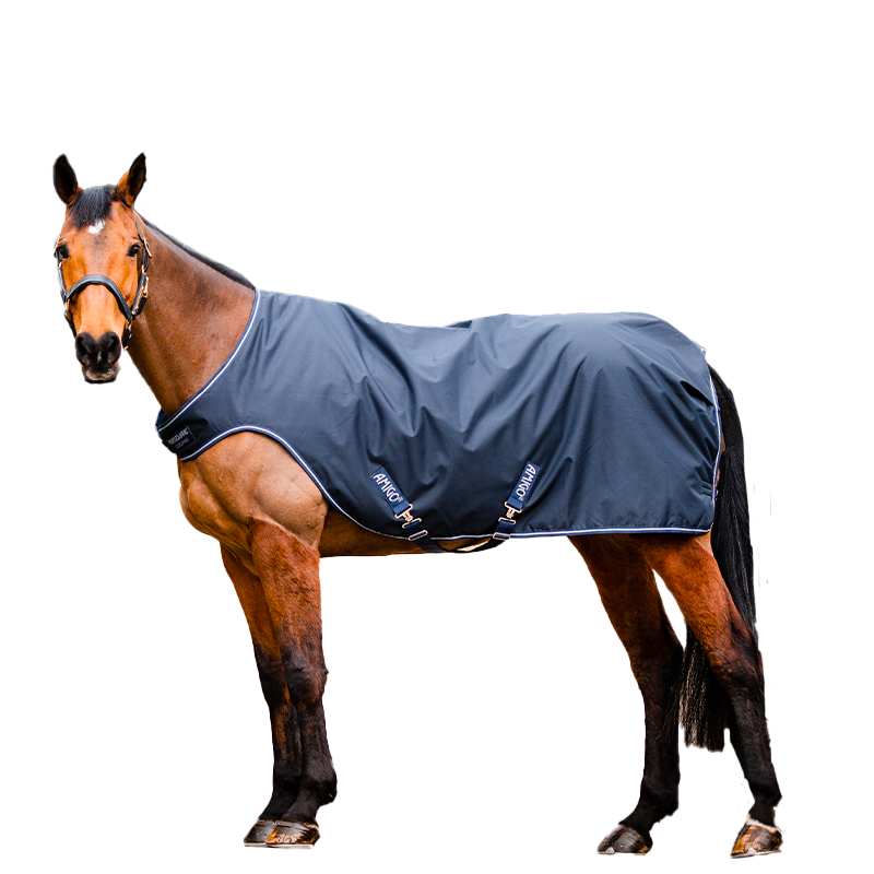 Horseware - Wodoodporna nakrupa do walkera Amigo granatowa/ biała 100g | - Ohlala