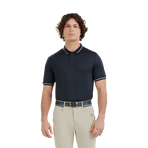 Horse Pilot - Polo homme manches courtes Atlas blue graphite | - Ohlala