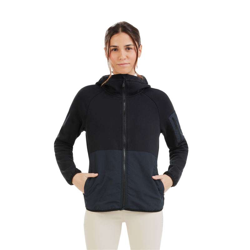 Horse Pilot - Veste femme manches longues Pampa blue graphite | - Ohlala