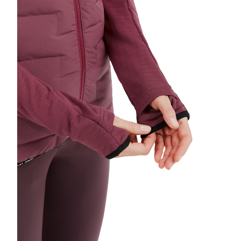 Horse Pilot - Chaqueta mujer manga larga Storm dark pink | - Ohlala