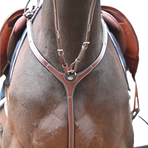 Jump'In - Jagdkragen und Martingalgabel Premium Clincher Havanna | - Ohlala