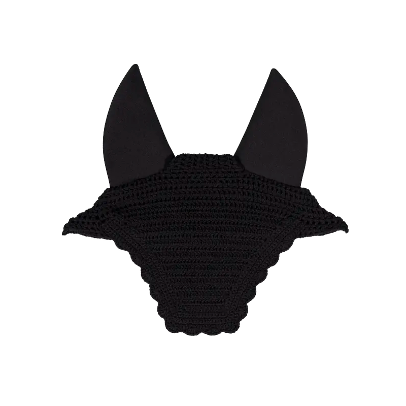Kentucky Horsewear - Cuffia anti-rumore per cavalli Wellington Wave nera | - Ohlala