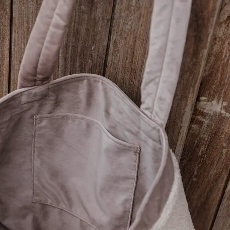 Kentucky Horsewear - Reversible fleece bag Teddy beige | - Ohlala