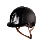 KEP - Cromo 2.0 Textile Polish riding helmet black standard visor beige chin strap | - Ohlala