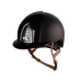 KEP - Cromo 2.0 Textile Polish riding helmet black standard visor beige chin strap | - Ohlala