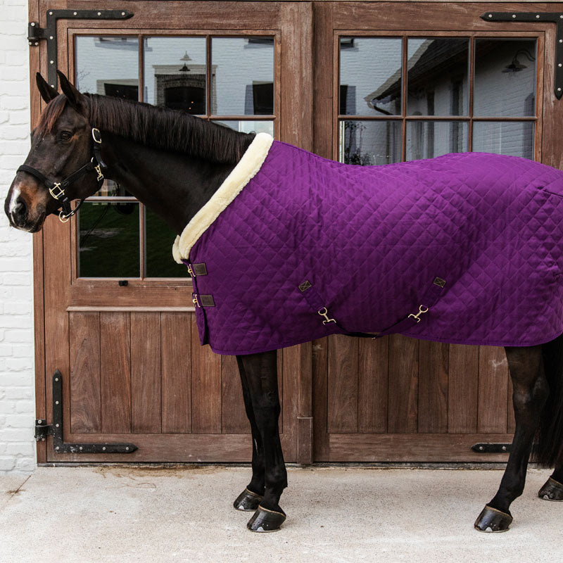 Kentucky Horsewear - ベルベットプレゼンテーションラグ バイオレット 160g | - Ohlala