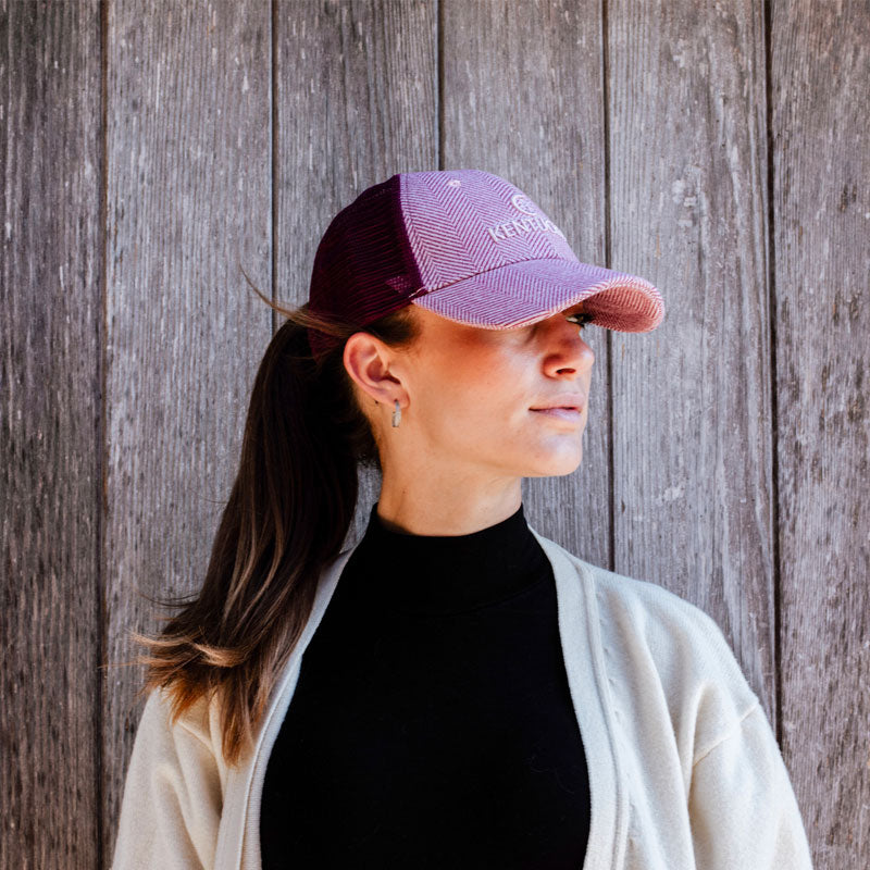 Kentucky Horsewear - Trucker Cap wol lichtroze | - Ohlala