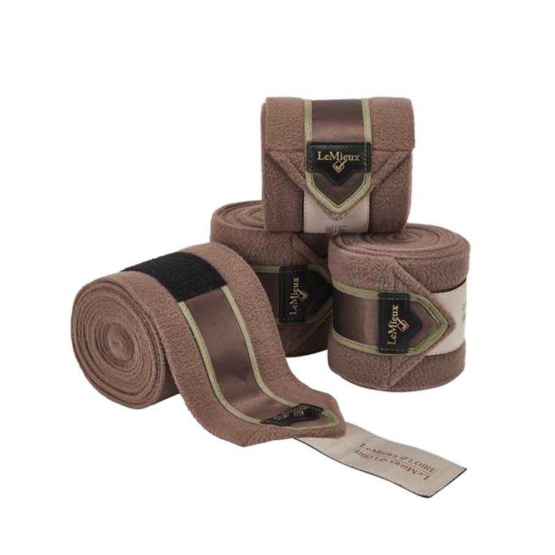 Lemieux - Loire Satin Polo Wraps Walnut (x4) | - Ohlala