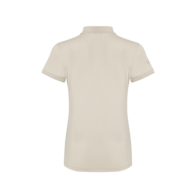 Lemieux - Polo z krótkim rękawem damskie Classic stone | - Ohlala