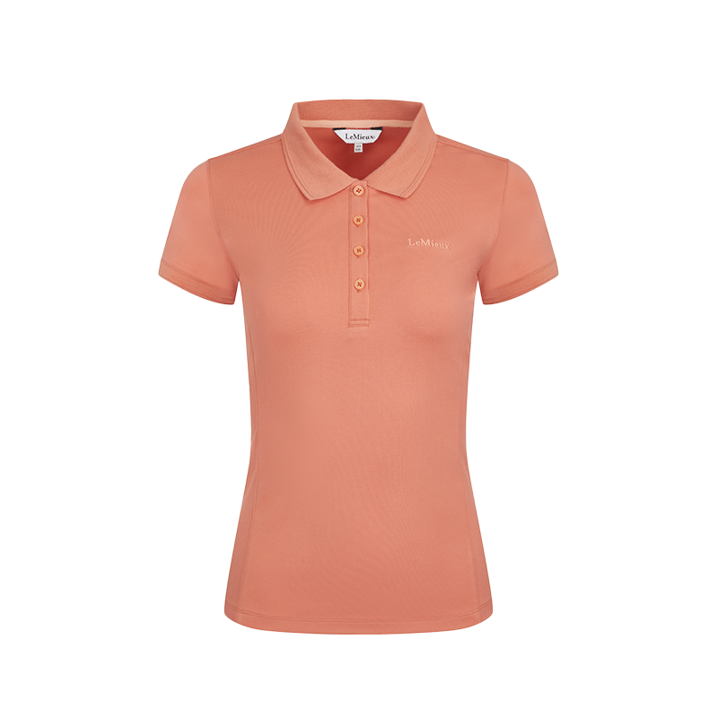 Lemieux - Women's Classic Short Sleeve Polo apricot | - Ohlala