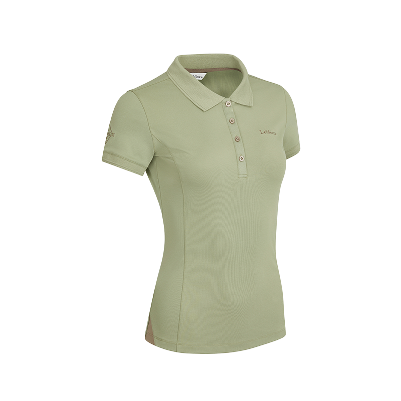 Lemieux - Women's Classic Short Sleeve Polo fern | - Ohlala