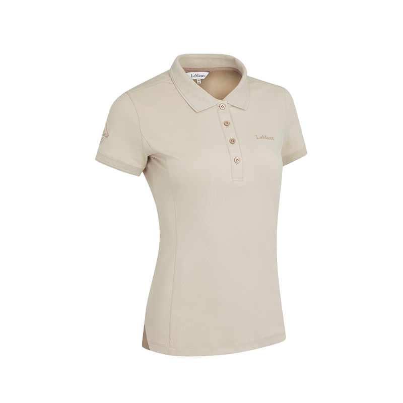 Lemieux - Women's Classic Short Sleeve Polo stone | - Ohlala