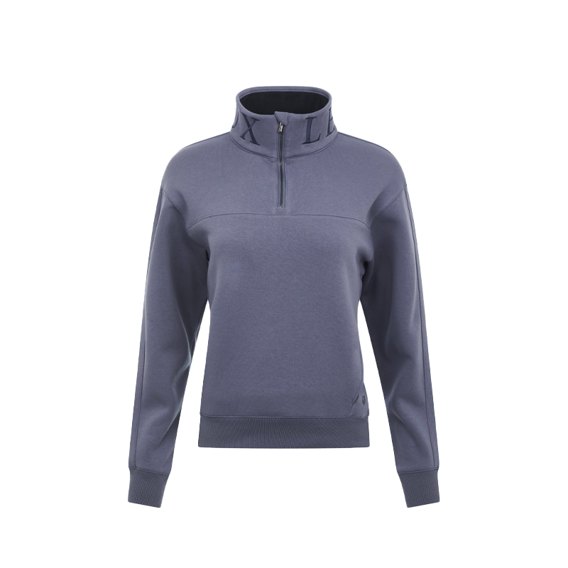 Lemieux - Kali Women's Zip Neck Sweatshirt Jay Blue | - Ohlala