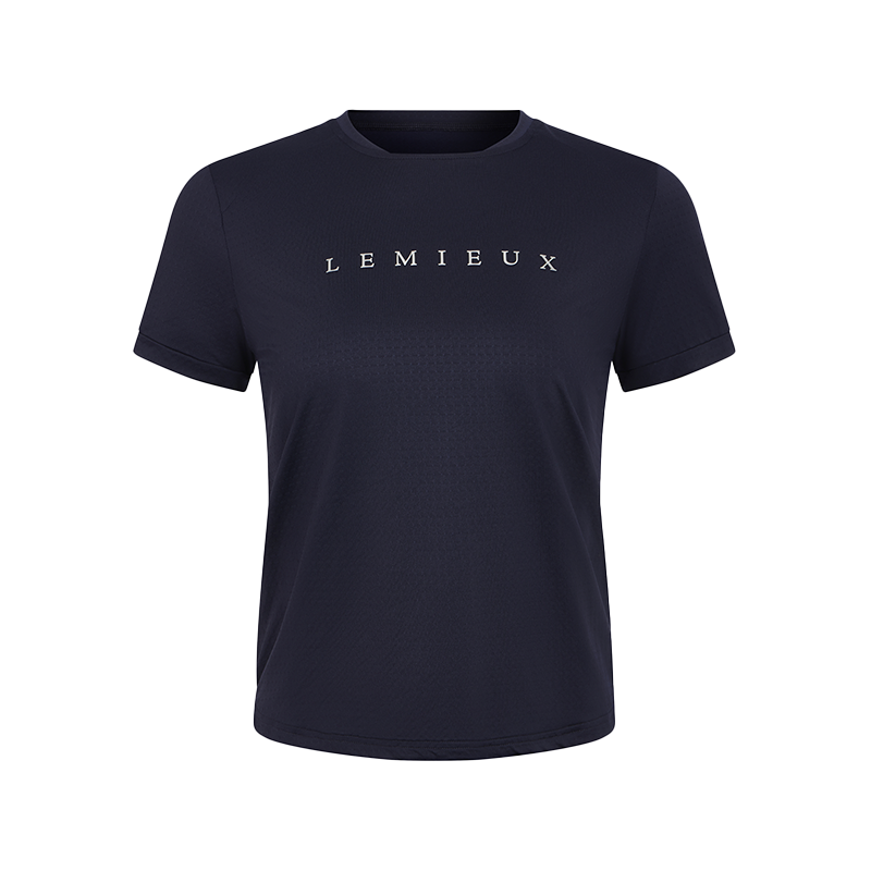 Lemieux - Women's short sleeve Sport T-shirt navy | - Ohlala