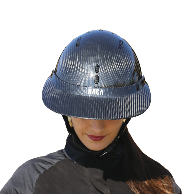 NACA - Daszek XL karbonowy Glow czarny | - Ohlala