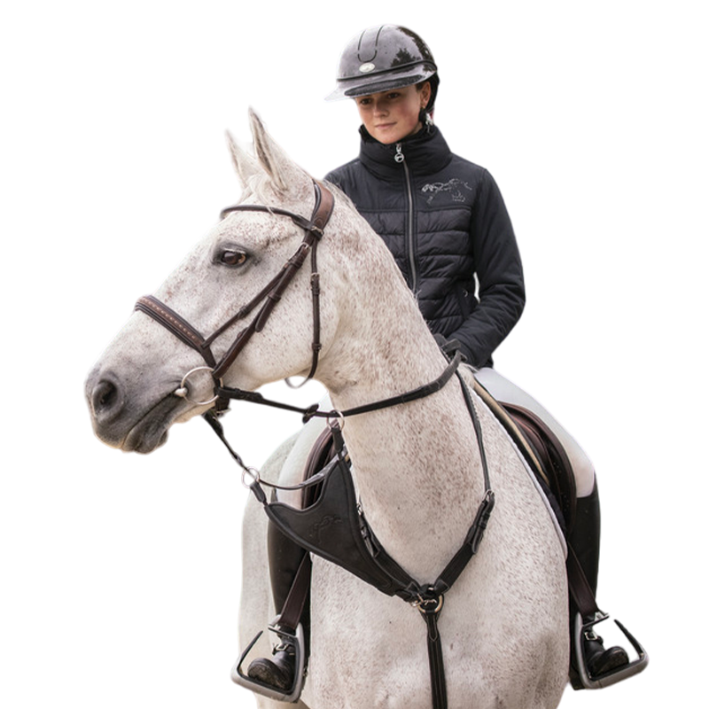 Pénélope Store - Martingalgabel Bip Plain elastisch haselnuss | - Ohlala