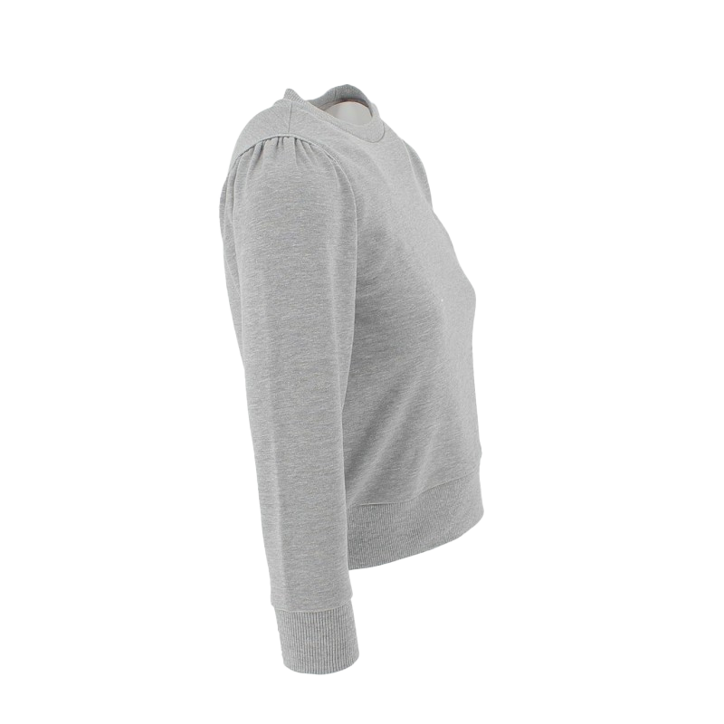 Pénélope Store - Cassou Children's Long-Sleeve Sweatshirt in Heather Grey | - Ohlala