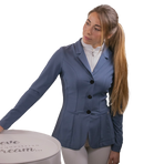 Pénélope Store - Chaqueta de concurso mujer Calista bering sea | - Ohlala