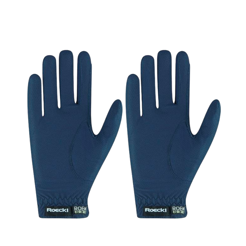 Roeckl - Junior Grip riding gloves navy | - Ohlala