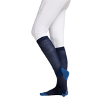 Samshield - Chaussettes d'équitation Balzane soft night blue | - Ohlala