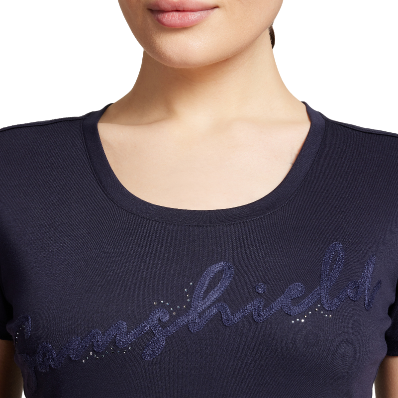 Samshield - Damen-Kurzarm-T-Shirt Axelle marine | - Ohlala