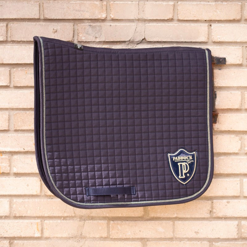 Paddock Sport - Tapis de dressage Americain blu navy | - Ohlala