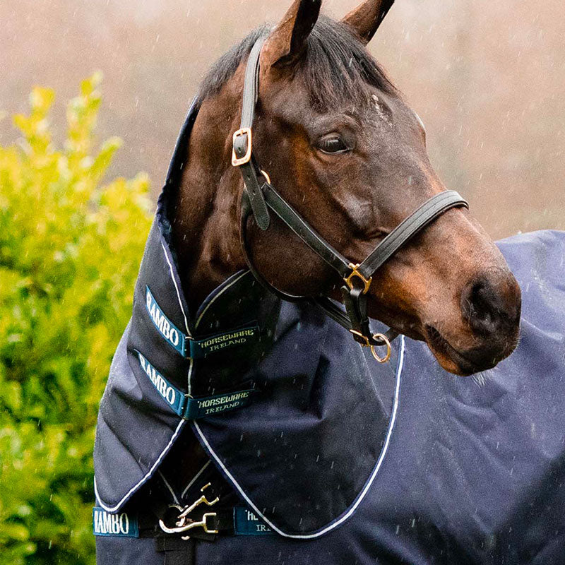Horseware - Ochraniacz szyi Amigo Bravo 12 granatowy 250 g | - Ohlala