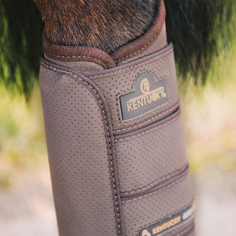 Kentucky Horsewear - Cross Country Boots Hind Brown | - Ohlala