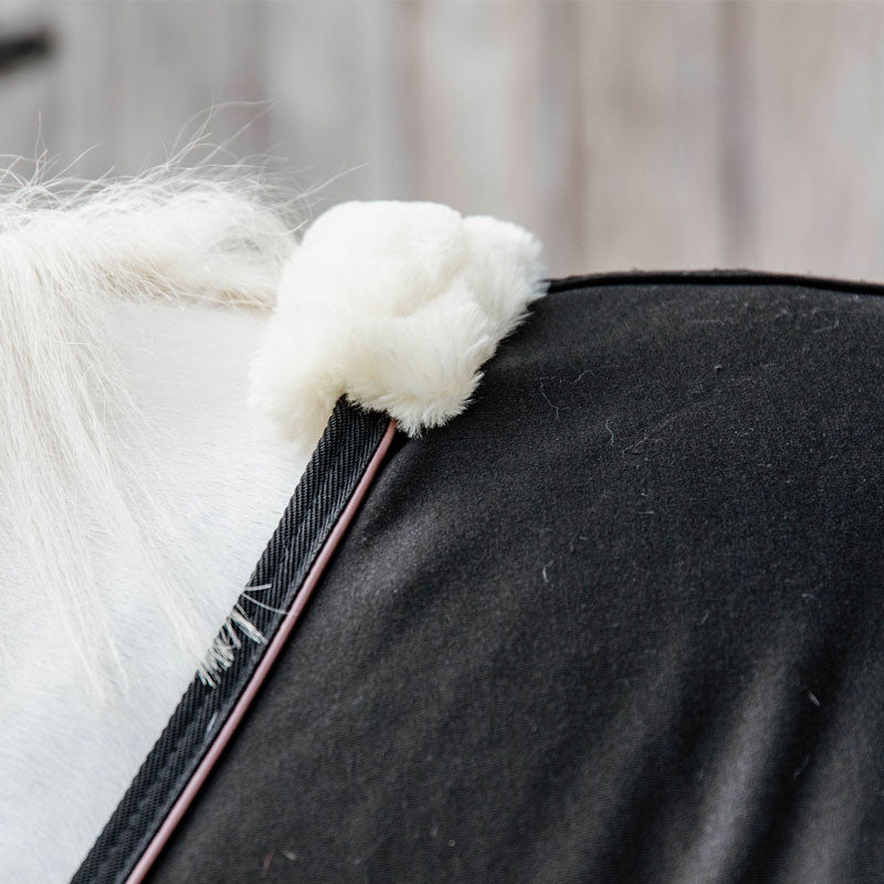Kentucky Horsewear - Manta polar secante negra | - Ohlala