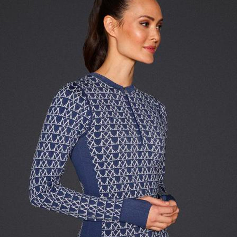 Mountain Horse - Baselayer tecnico Magic blu marino | - Ohlala