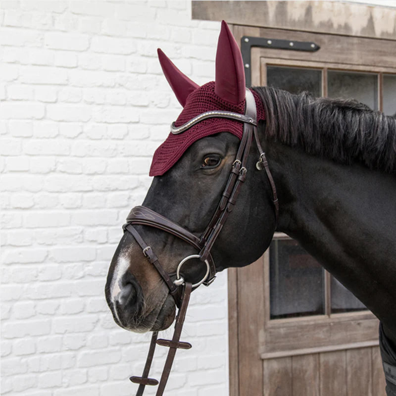 Kentucky Horsewear - Vliegenkap Wellington soundless bordeaux | - Ohlala