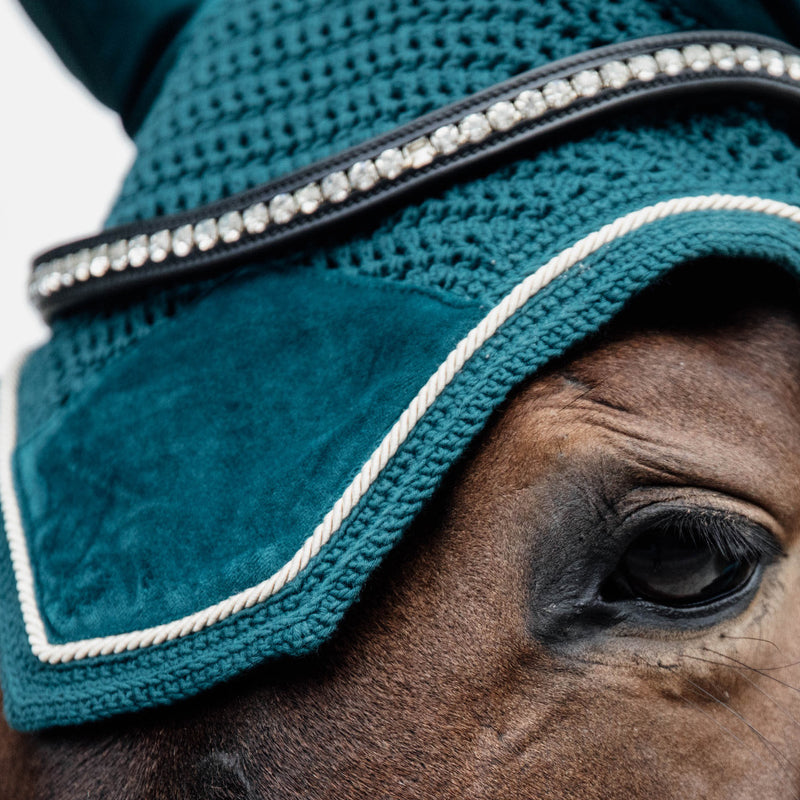 Kentucky Horsewear - Bonnet Wellington Velvet smaragd | - Ohlala