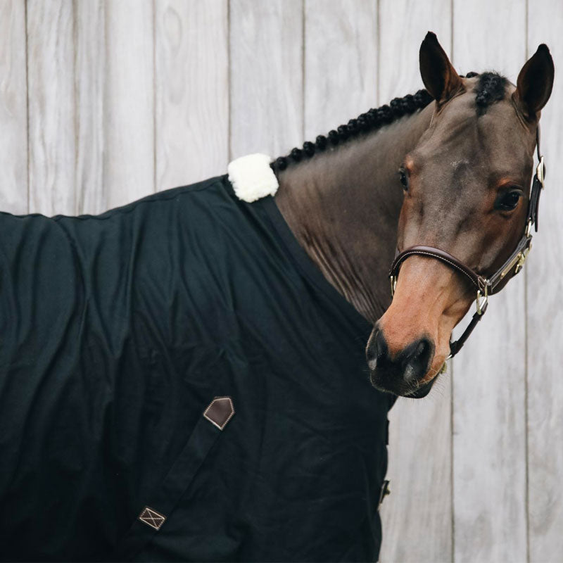 Kentucky Horsewear - Bawełniana derka czarna 0g | - Ohlala