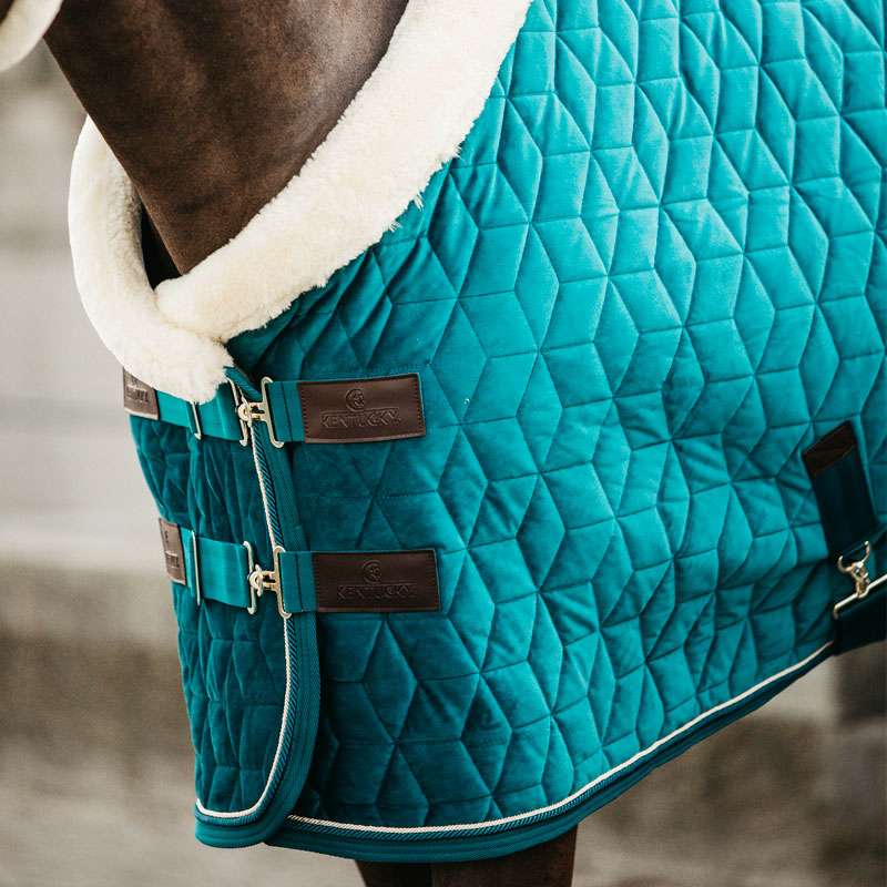 Kentucky Horsewear - エメラルドベルベット プレゼンテーションラグ 160g | - Ohlala
