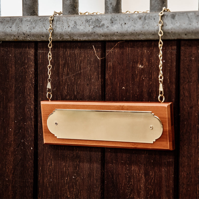 Grooming Deluxe - Stable door plate | - Ohlala