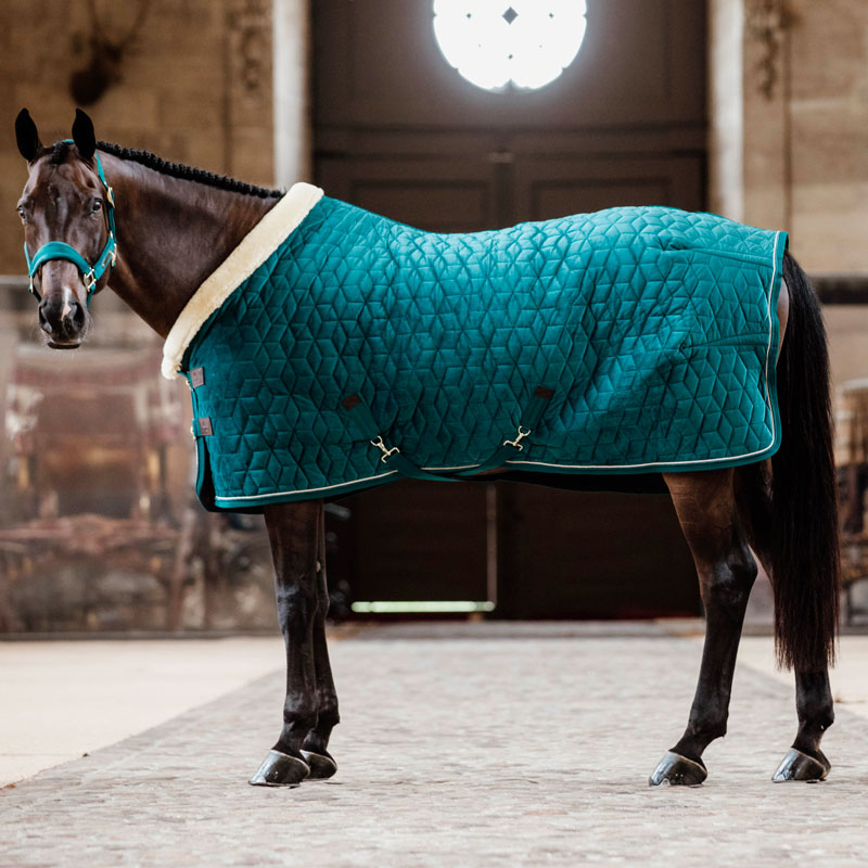 Kentucky Horsewear - エメラルドベルベット プレゼンテーションラグ 160g | - Ohlala