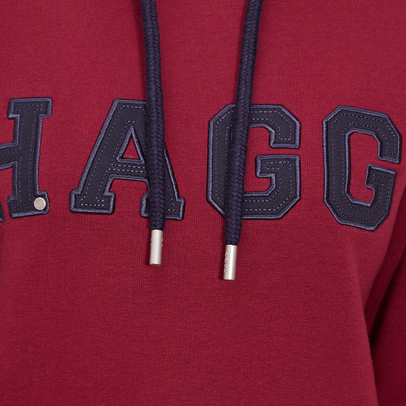Hagg - Dames hoodie pruim/marine | - Ohlala