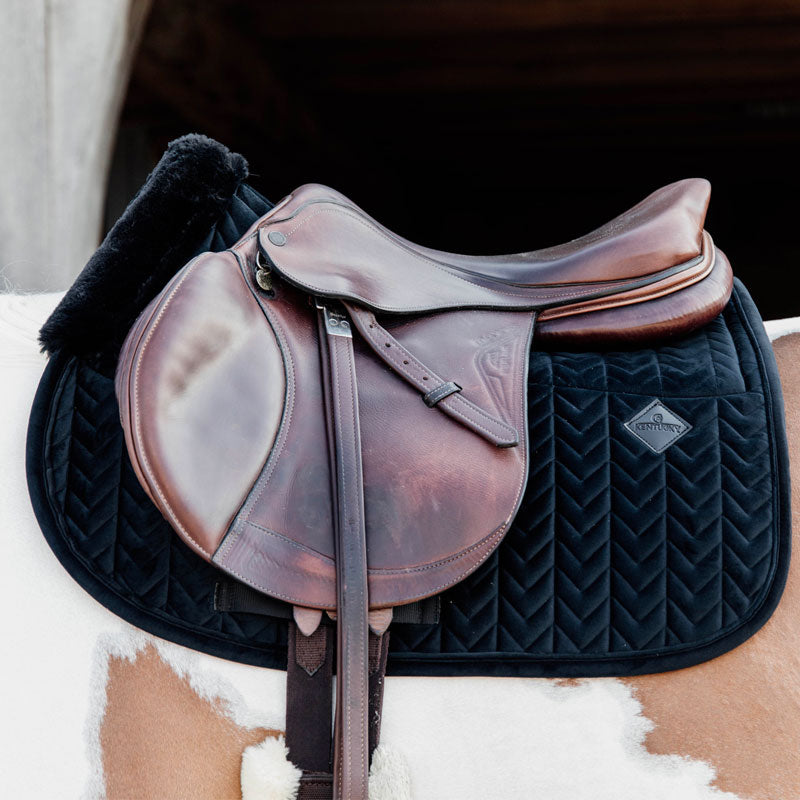 Kentucky Horsewear - Schabracke Skin Friendly Velvet Schwarz | - Ohlala