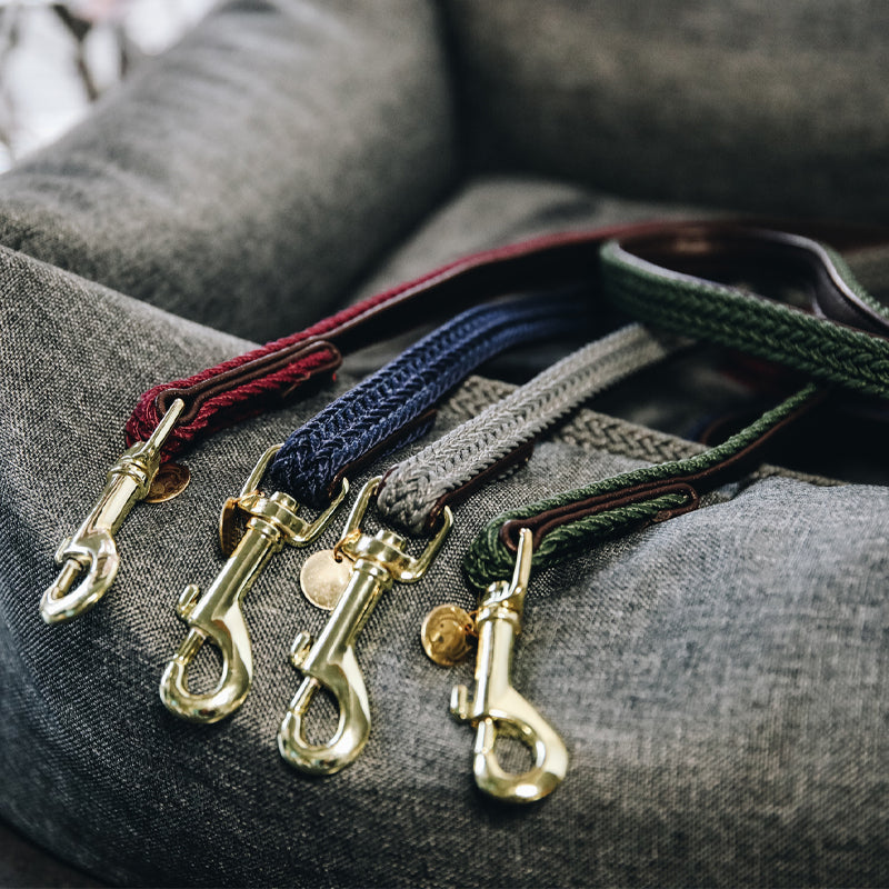 Kentucky Dogwear - Geflochtene Nylon-Leine in Marine | - Ohlala