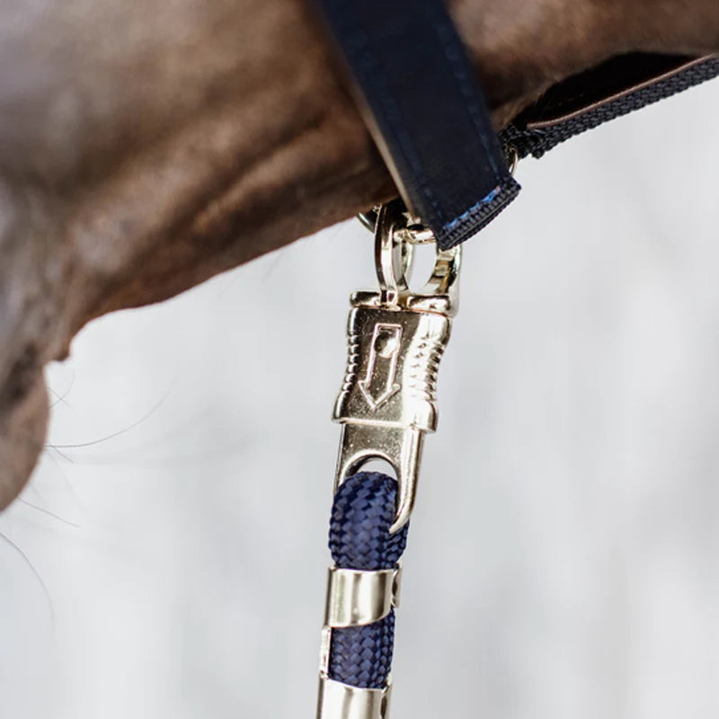 Kentucky Horsewear - Panic snap lunge line navy | - Ohlala
