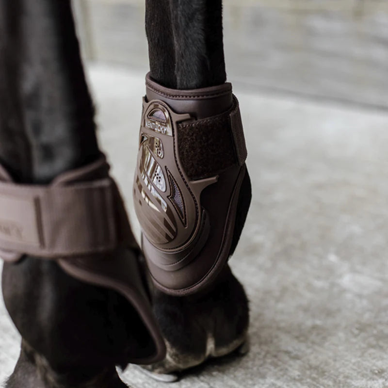 Kentucky Horsewear - Deep fetlock boots czekoladowy | - Ohlala