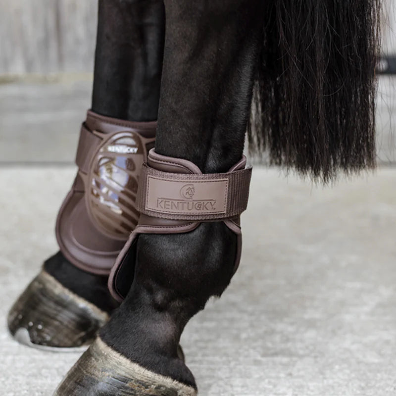 Kentucky Horsewear - Deep fetlock boots czekoladowy | - Ohlala