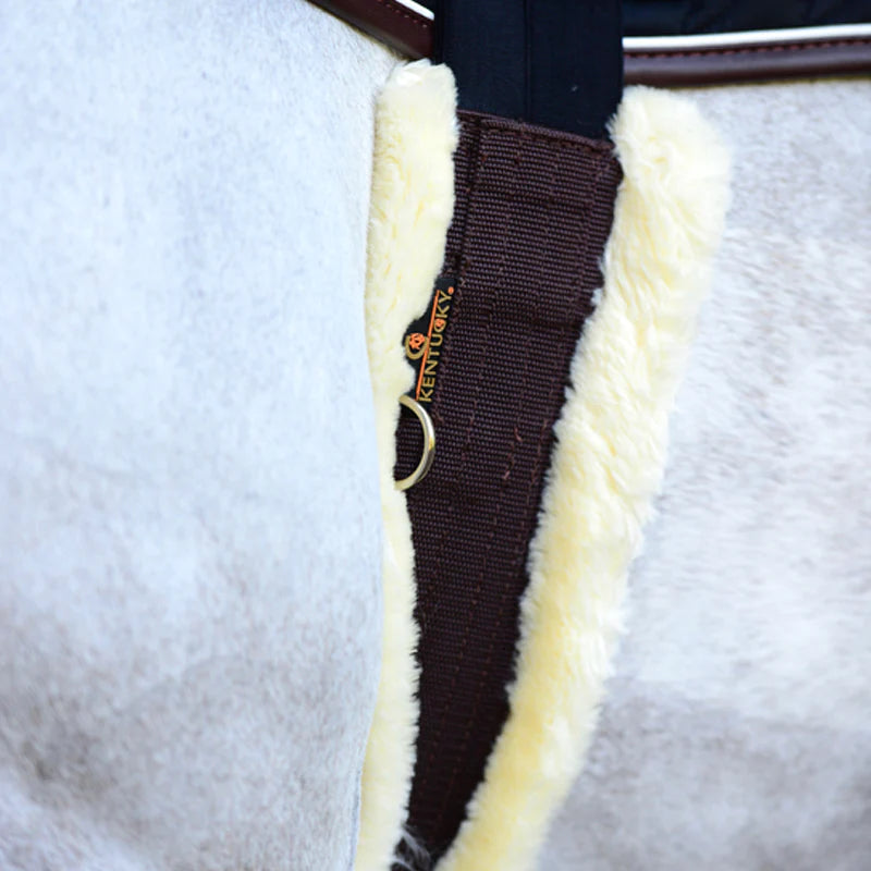Kentucky Horsewear - Cinghia montone classica choco | - Ohlala