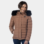 Flags & Cup - Sarnia Mocha Women's Parka | - Ohlala