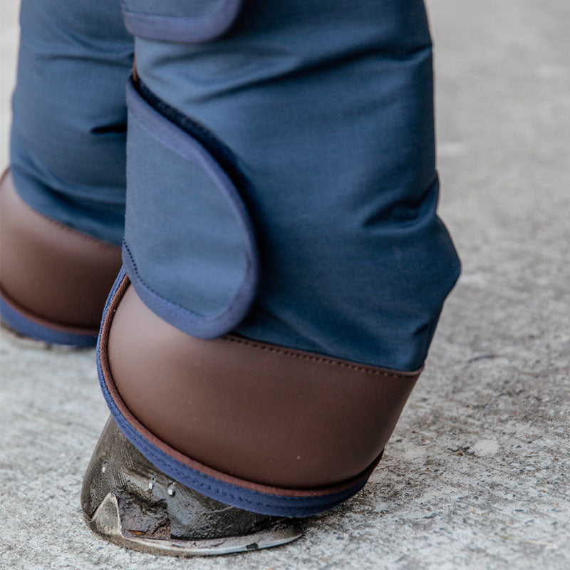Kentucky Horsewear - Parastinchi da trasporto blu navy | - Ohlala