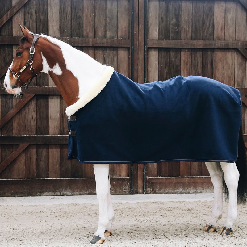 Kentucky Horsewear - Derka osuszająca Show Heavy granatowa | - Ohlala